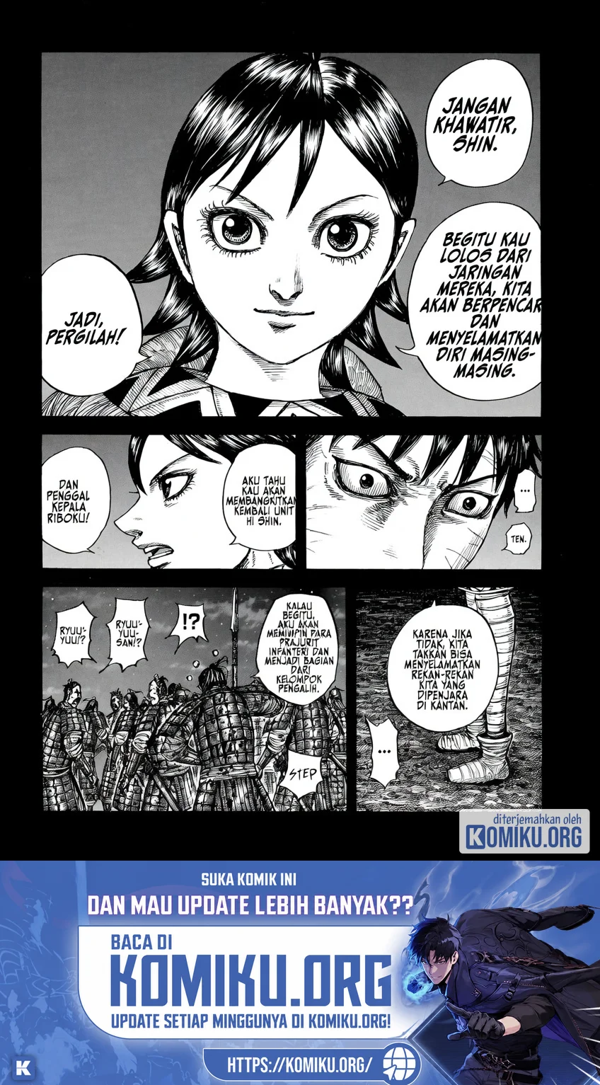 Kingdom Chapter 885 Gambar 18
