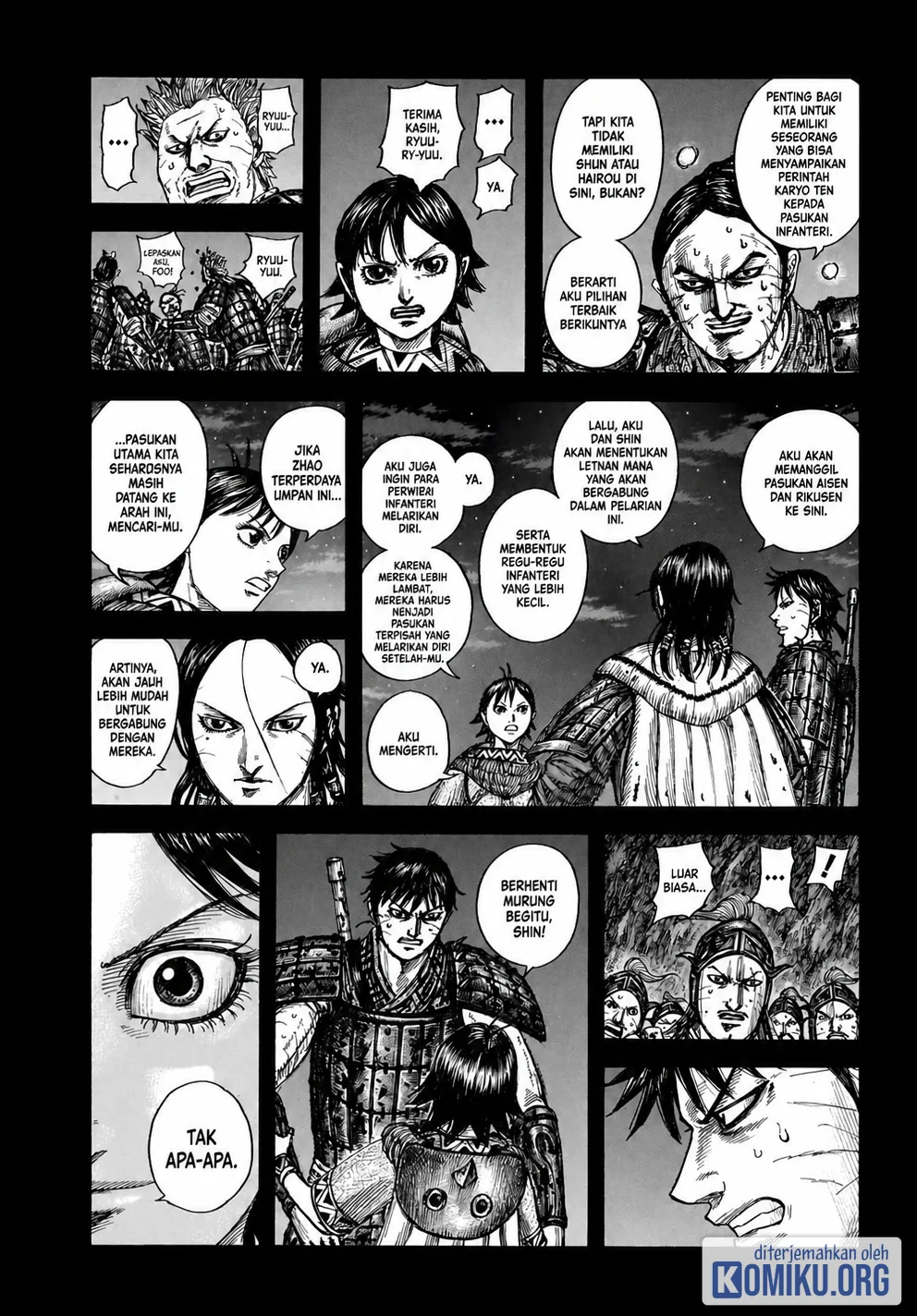 Kingdom Chapter 885 Gambar 19