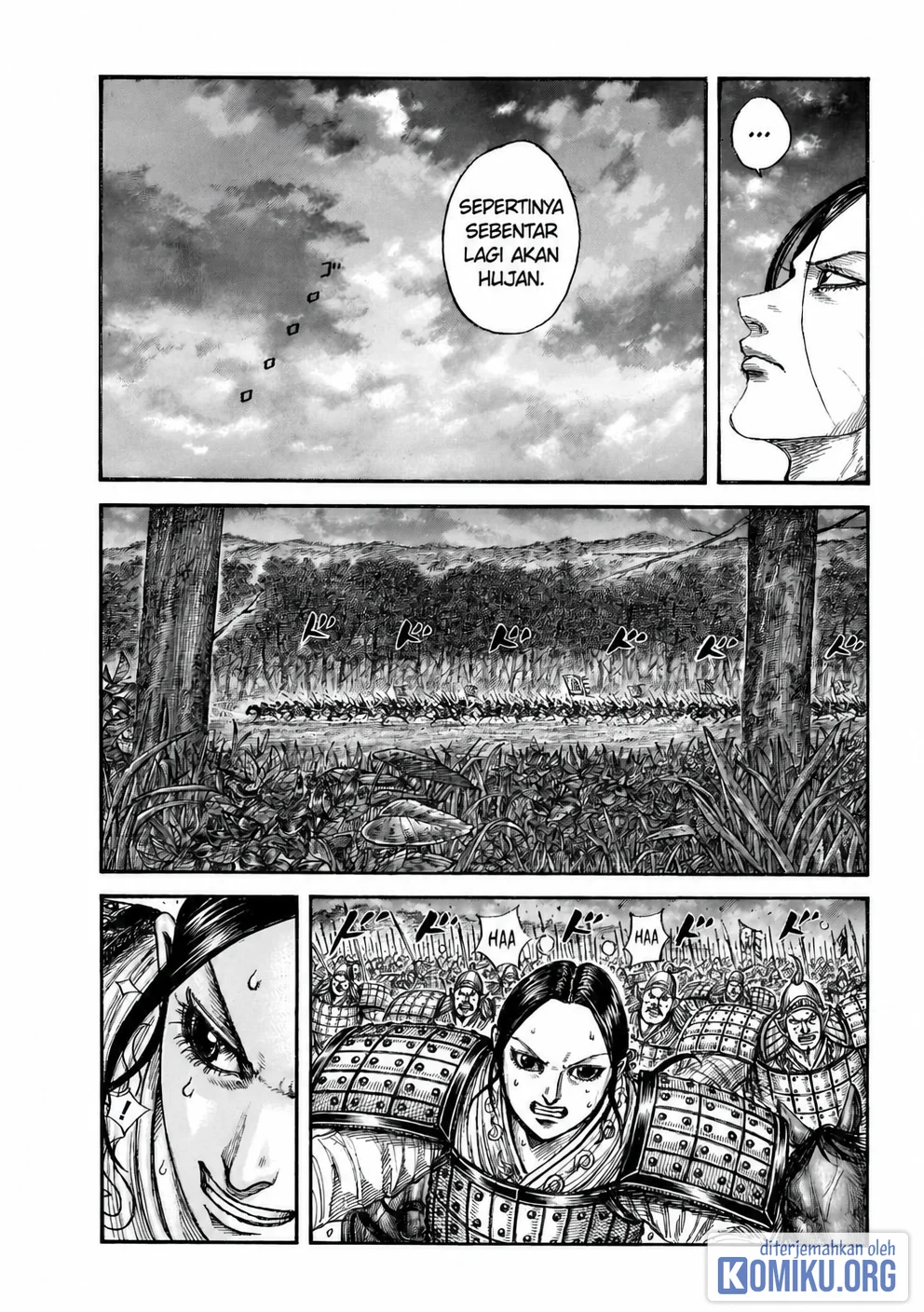 Kingdom Chapter 886 Gambar 16