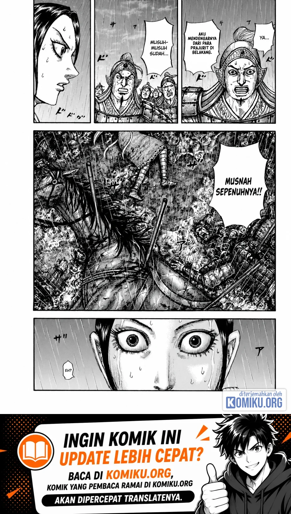 Kingdom Chapter 886 Gambar 20