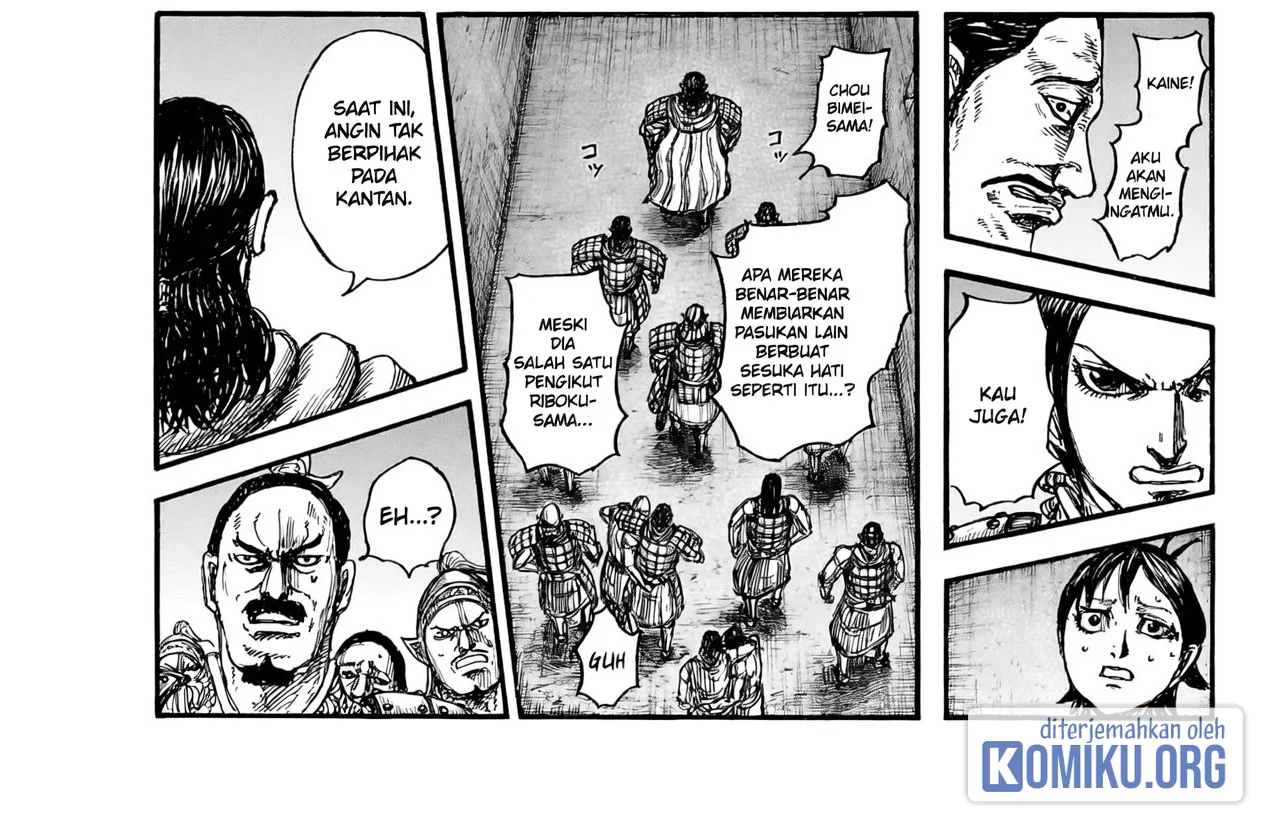 Kingdom Chapter 888 Gambar 18