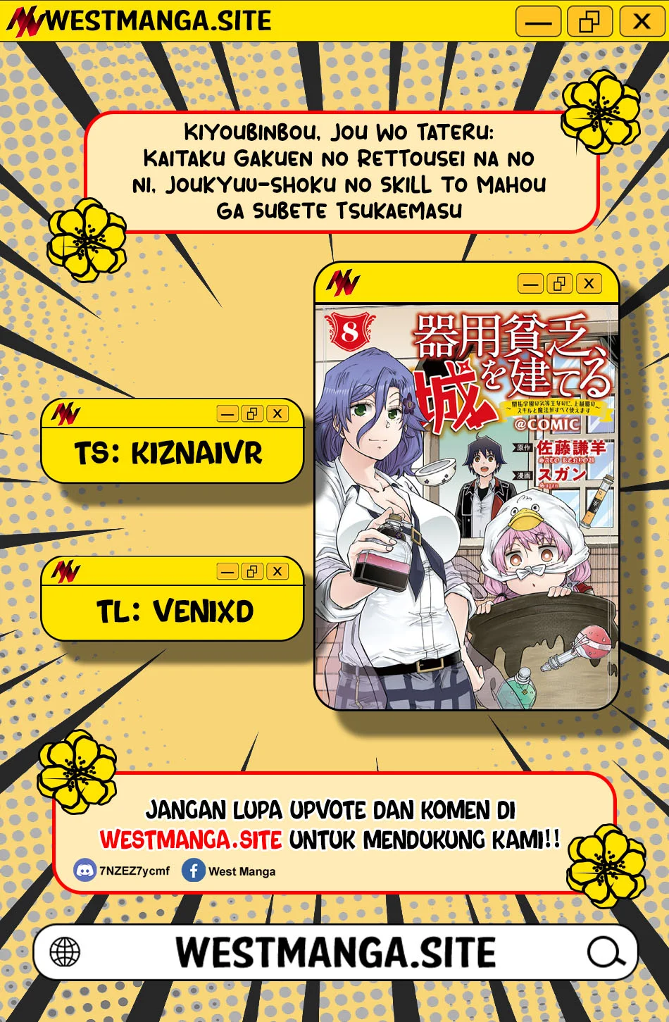 Komik Kiyoubinbou, Jou wo Tateru – Kaitaku Gakuen no Rettousei na no ni, Joukyuu-shoku no Skill to Mahou ga Subete Tsukaemasu Chapter 22 gambar 1