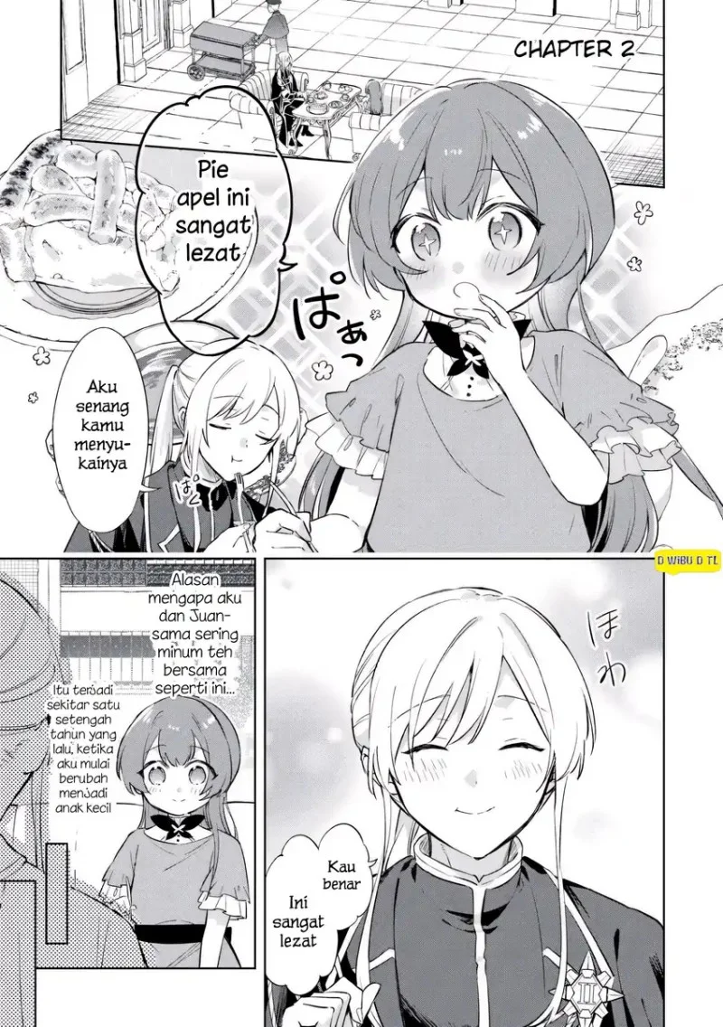 Komik Kodomo Atsukai Shinaide Kudasai! – Youjoka Shichatta Kanpeki Shukujo wa, Kishi Danchou ni Amayakasareru Chapter 2 gambar 1