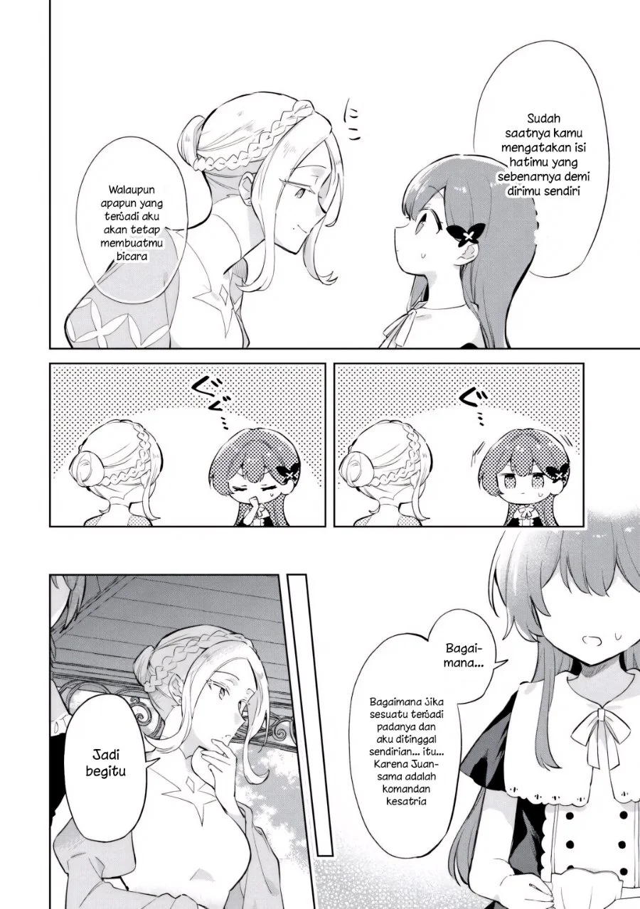 Kodomo Atsukai Shinaide Kudasai! – Youjoka Shichatta Kanpeki Shukujo wa, Kishi Danchou ni Amayakasareru Chapter 6 Gambar 18