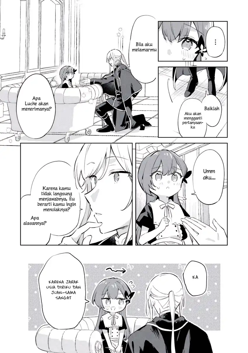 Kodomo Atsukai Shinaide Kudasai! – Youjoka Shichatta Kanpeki Shukujo wa, Kishi Danchou ni Amayakasareru Chapter 7 Gambar 15