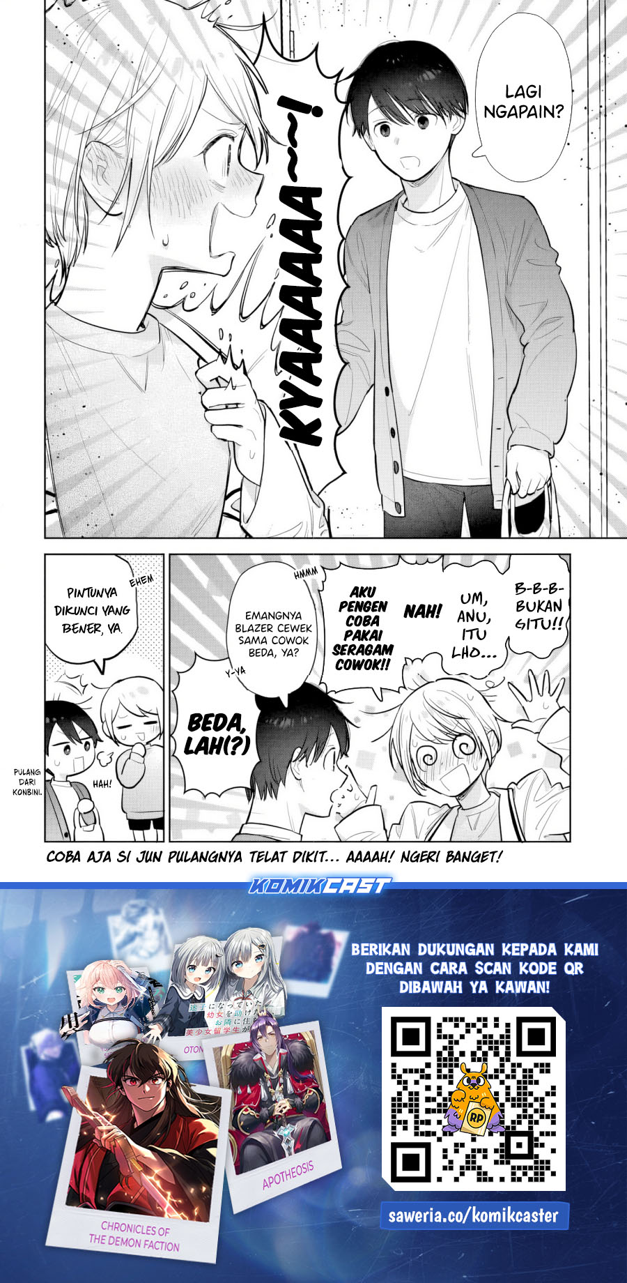 Koi wa Futago de Warikirenai Chapter 16 Gambar 8