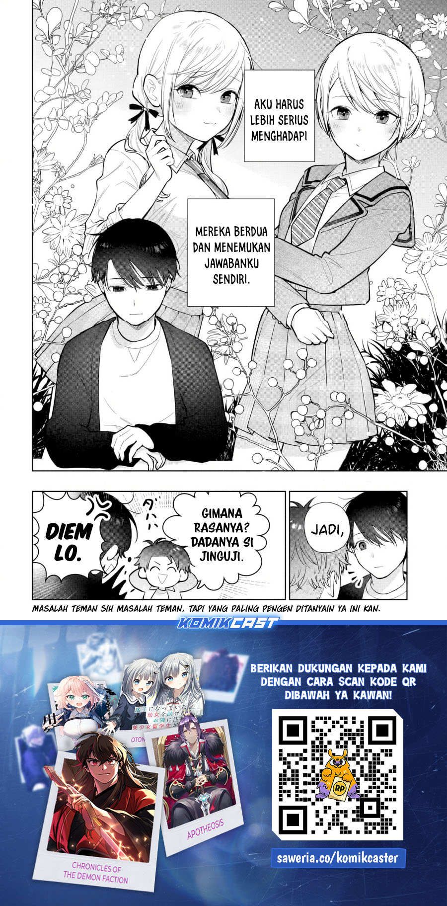 Koi wa Futago de Warikirenai Chapter 17.1 Gambar 24
