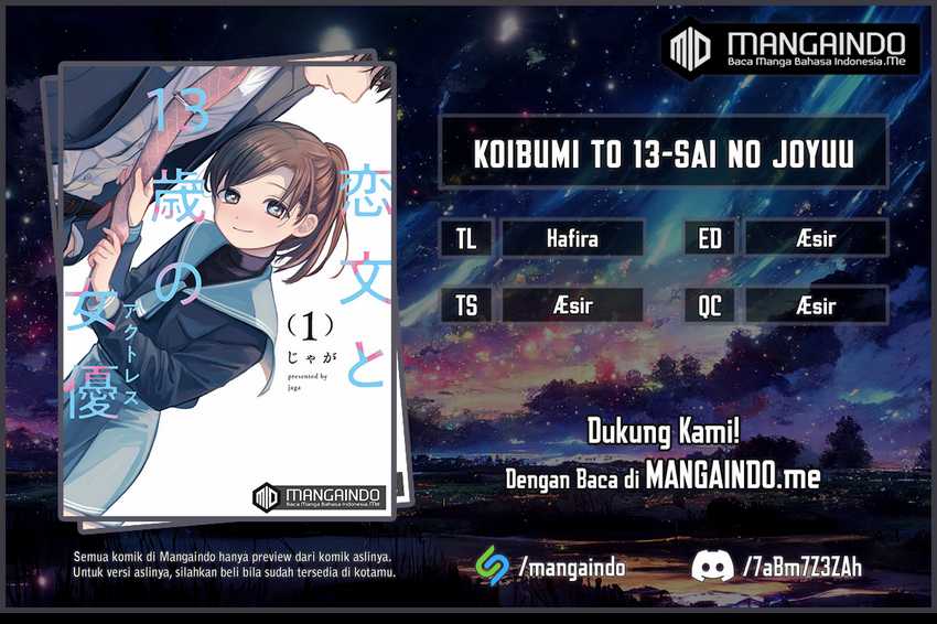 Baca Komik Koibumi to 13-sai no Joyuu Chapter 1 Gambar 1