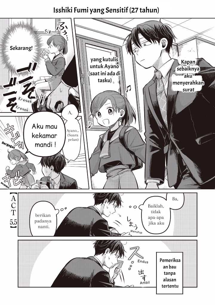 Baca Komik Koibumi to 13-sai no Joyuu Chapter 5.5 Gambar 1