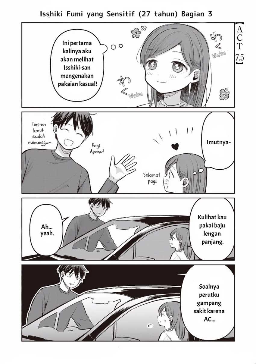 Baca Komik Koibumi to 13-sai no Joyuu Chapter 7.5 Gambar 1