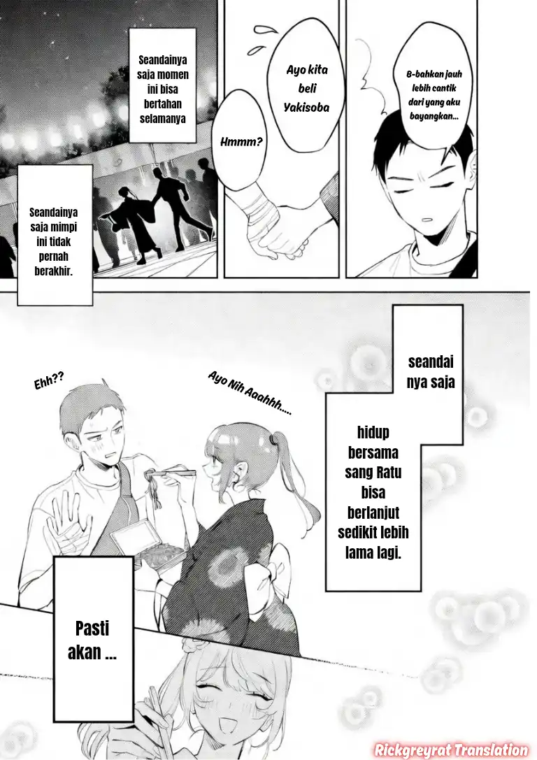 Koko Jidai ni Gomandatta Jou sama to no Dousei Seikatsu wa Igaito Igokochi ga Warukunai Chapter 34 Gambar 18