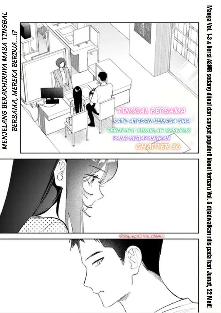 Manga Koko Jidai ni Gomandatta Jou sama to no Dousei Seikatsu wa Igaito Igokochi ga Warukunai Chapter 36 gambar 2