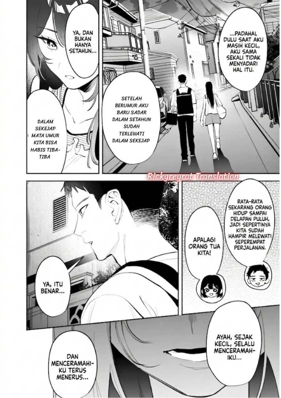 Koko Jidai ni Gomandatta Jou sama to no Dousei Seikatsu wa Igaito Igokochi ga Warukunai Chapter 42 halaman 15