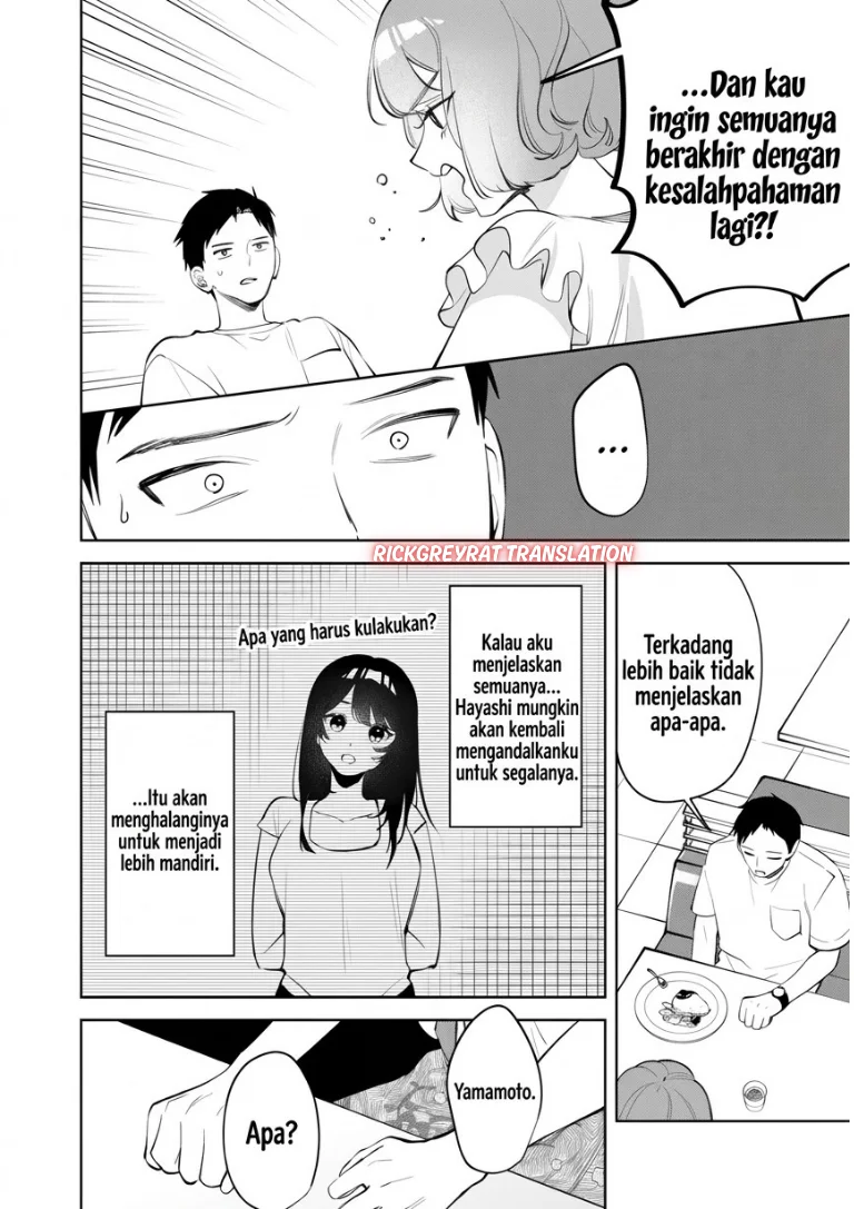 Koko Jidai ni Gomandatta Jou sama to no Dousei Seikatsu wa Igaito Igokochi ga Warukunai Chapter 45 halaman 8