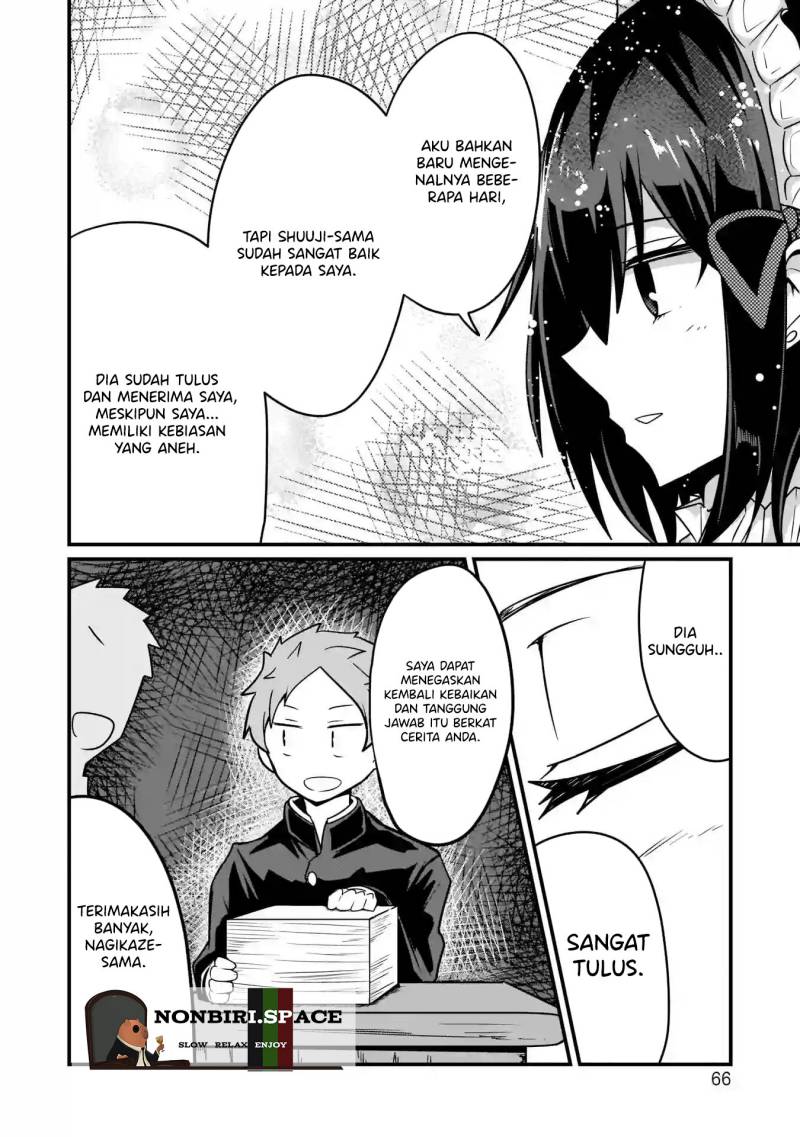Kokoro no Koe ga Moreyasui Maid-san Chapter 4 Gambar 14
