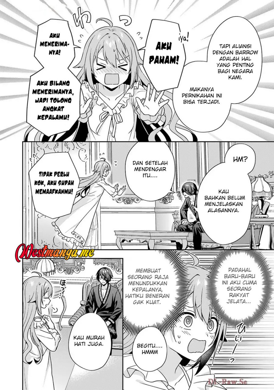 Kokou no Ou to Hidamari no Hanayome ga Saikou no Fuufu ni Naru made Chapter 3 Gambar 11