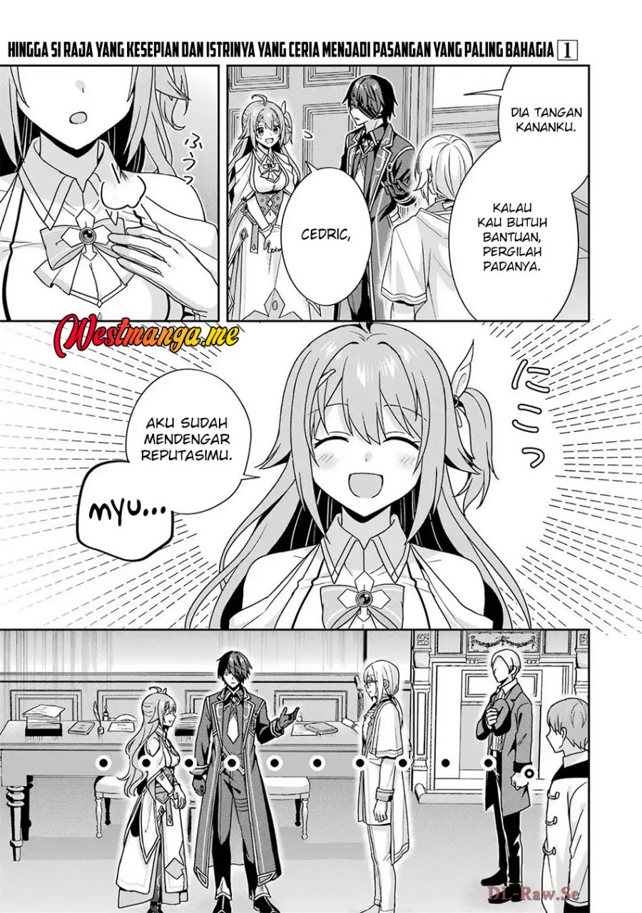 Kokou no Ou to Hidamari no Hanayome ga Saikou no Fuufu ni Naru made Chapter 4 Gambar 23