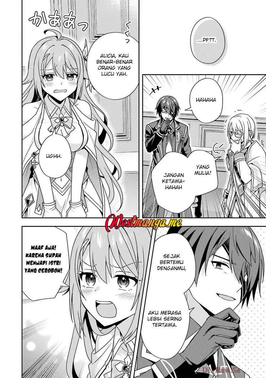 Kokou no Ou to Hidamari no Hanayome ga Saikou no Fuufu ni Naru made Chapter 4 Gambar 24