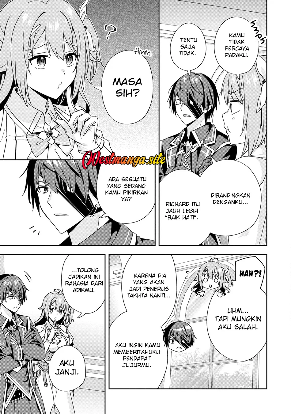 Kokou no Ou to Hidamari no Hanayome ga Saikou no Fuufu ni Naru made Chapter 5 Gambar 20