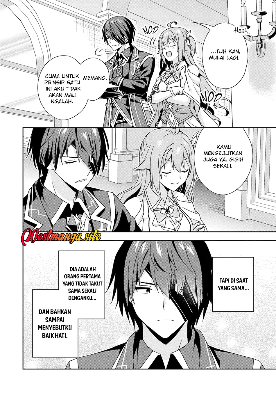 Kokou no Ou to Hidamari no Hanayome ga Saikou no Fuufu ni Naru made Chapter 5 Gambar 27
