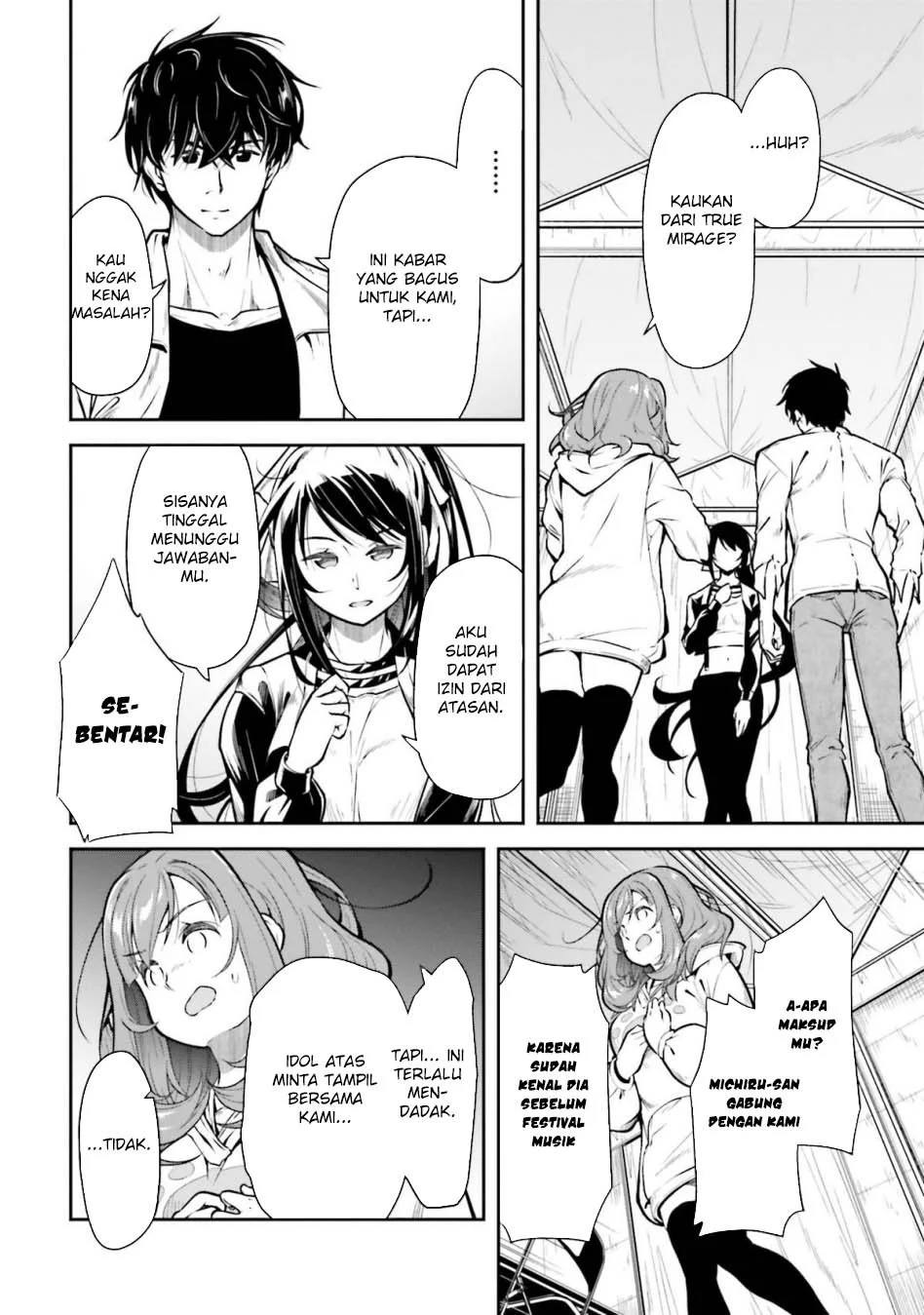 Kokuminteki Idol ni natta Osananajimi ga, Boro Apartment ni Sunderu Ore no Tonari ni Hikkoshite Kita Ken Chapter 13 Gambar 29