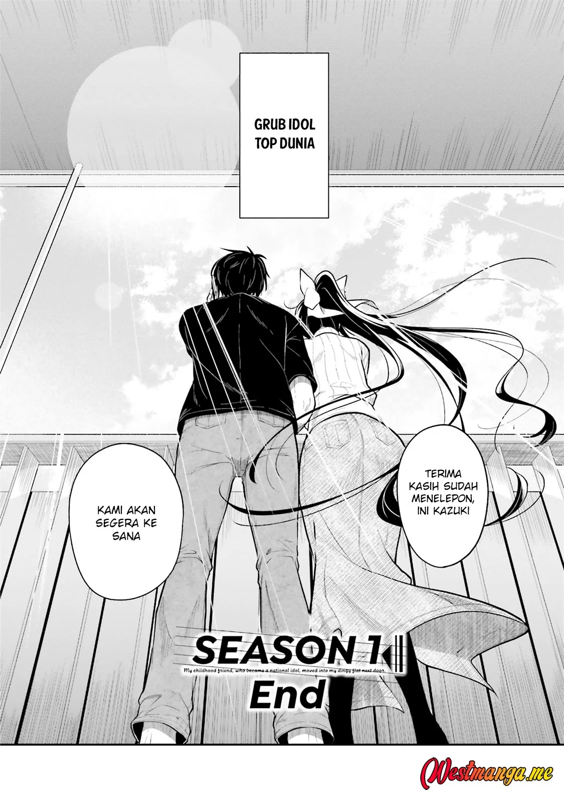Kokuminteki Idol ni natta Osananajimi ga, Boro Apartment ni Sunderu Ore no Tonari ni Hikkoshite Kita Ken Chapter 15 Gambar 34