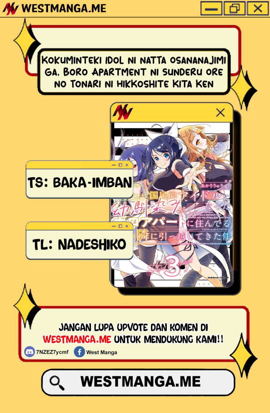 Baca Manga Kokuminteki Idol ni natta Osananajimi ga, Boro Apartment ni Sunderu Ore no Tonari ni Hikkoshite Kita Ken Chapter 6 Gambar 2