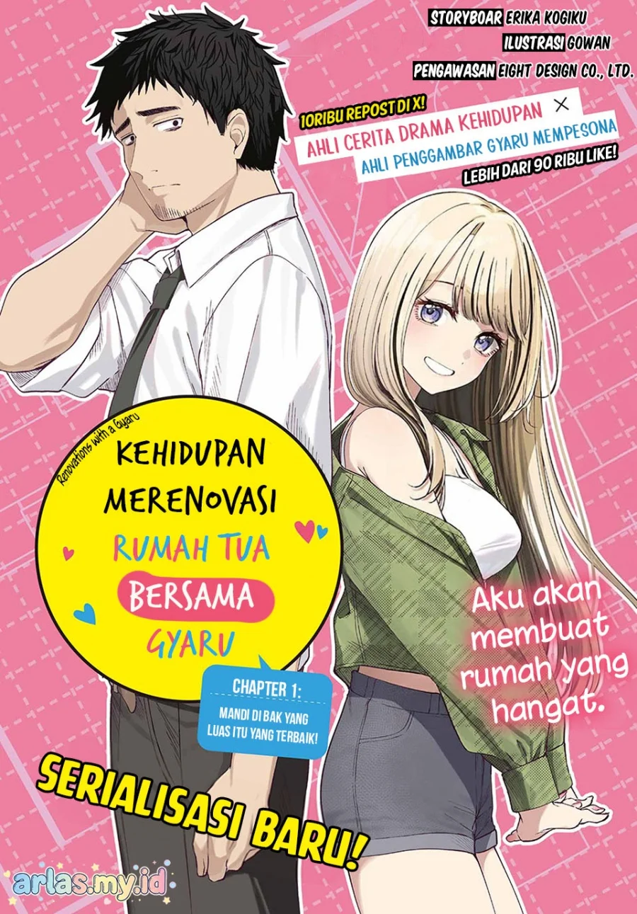 Manga Kominka Gyaru to Renovation Gurashi Chapter 1 gambar 2