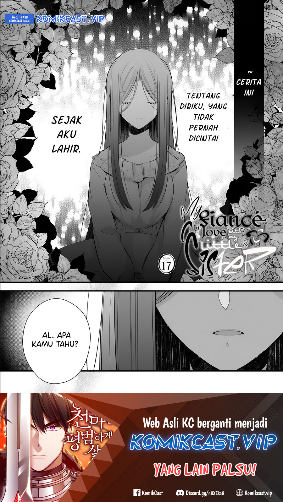 Baca Manga Konyakusha wa, Watashi no Imouto ni Koi wo suru Chapter 17 Gambar 2
