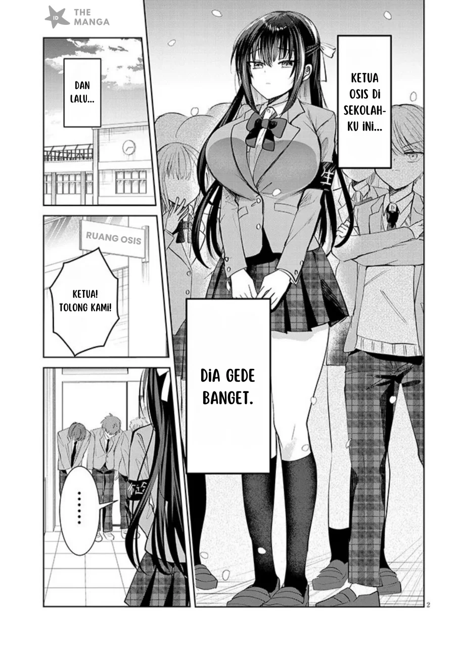 Manga Kotowarenai Kaichou wa Tomoe-kun ni Dake shite Agetai Chapter 1 gambar 2