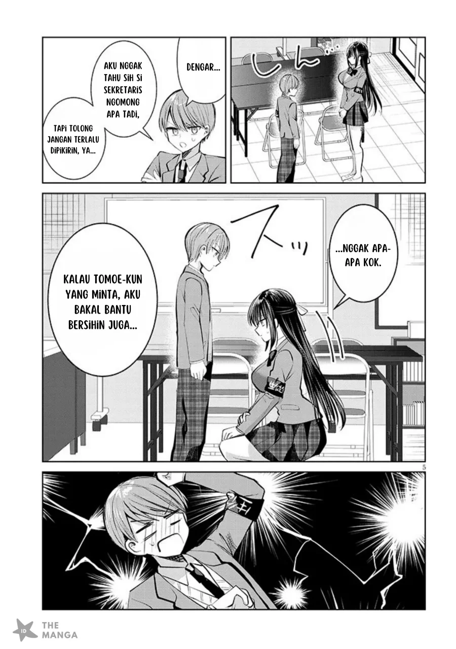 Kotowarenai Kaichou wa Tomoe-kun ni Dake shite Agetai Chapter 5 Gambar 6