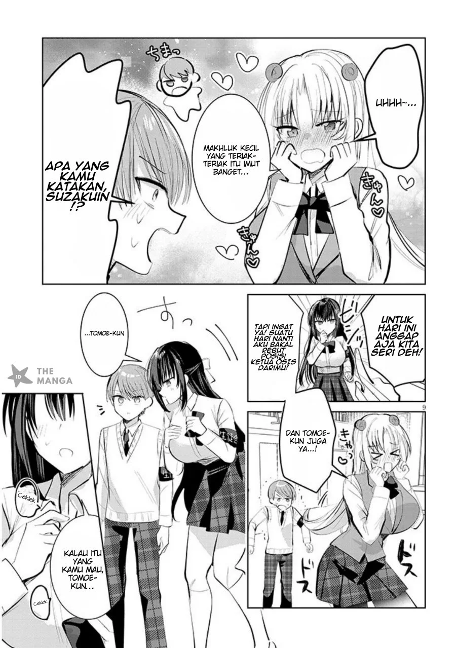 Kotowarenai Kaichou wa Tomoe-kun ni Dake shite Agetai Chapter 8 Gambar 10
