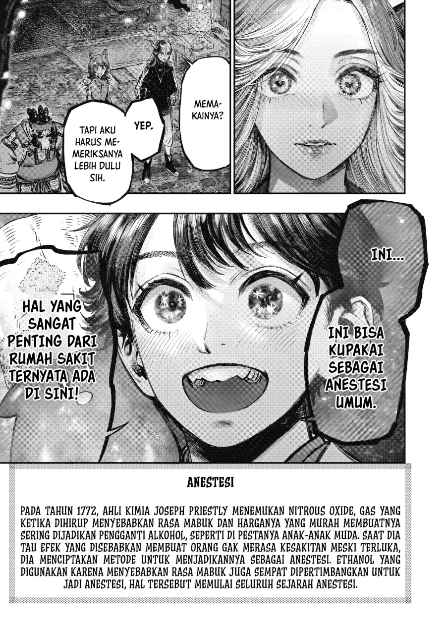 Koudou ni Hattatsu Shita Igaku wa Mahou to Kubetsu ga Tsukanai (THE ISEKAI DOCTOR) Chapter 14 Gambar 33