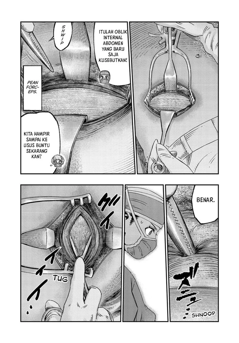 Koudou ni Hattatsu Shita Igaku wa Mahou to Kubetsu ga Tsukanai (THE ISEKAI DOCTOR) Chapter 17 Gambar 35