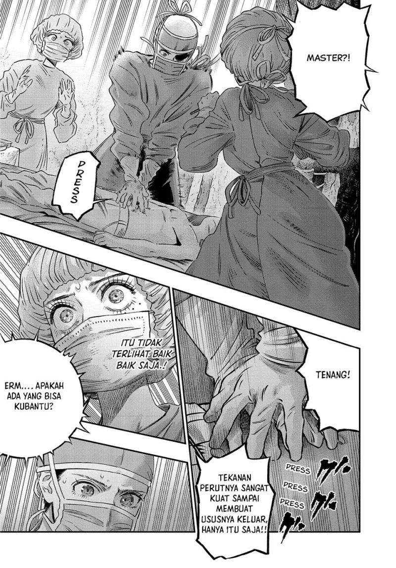 Koudou ni Hattatsu Shita Igaku wa Mahou to Kubetsu ga Tsukanai (THE ISEKAI DOCTOR) Chapter 17 Gambar 45