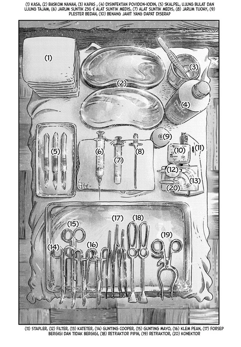 Koudou ni Hattatsu Shita Igaku wa Mahou to Kubetsu ga Tsukanai (THE ISEKAI DOCTOR) Chapter 17 Gambar 5