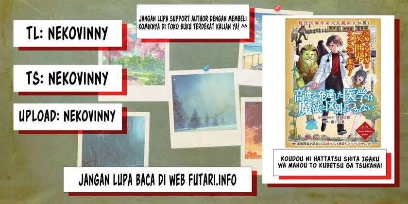 Komik Koudou ni Hattatsu Shita Igaku wa Mahou to Kubetsu ga Tsukanai (THE ISEKAI DOCTOR) Chapter 2 gambar 1