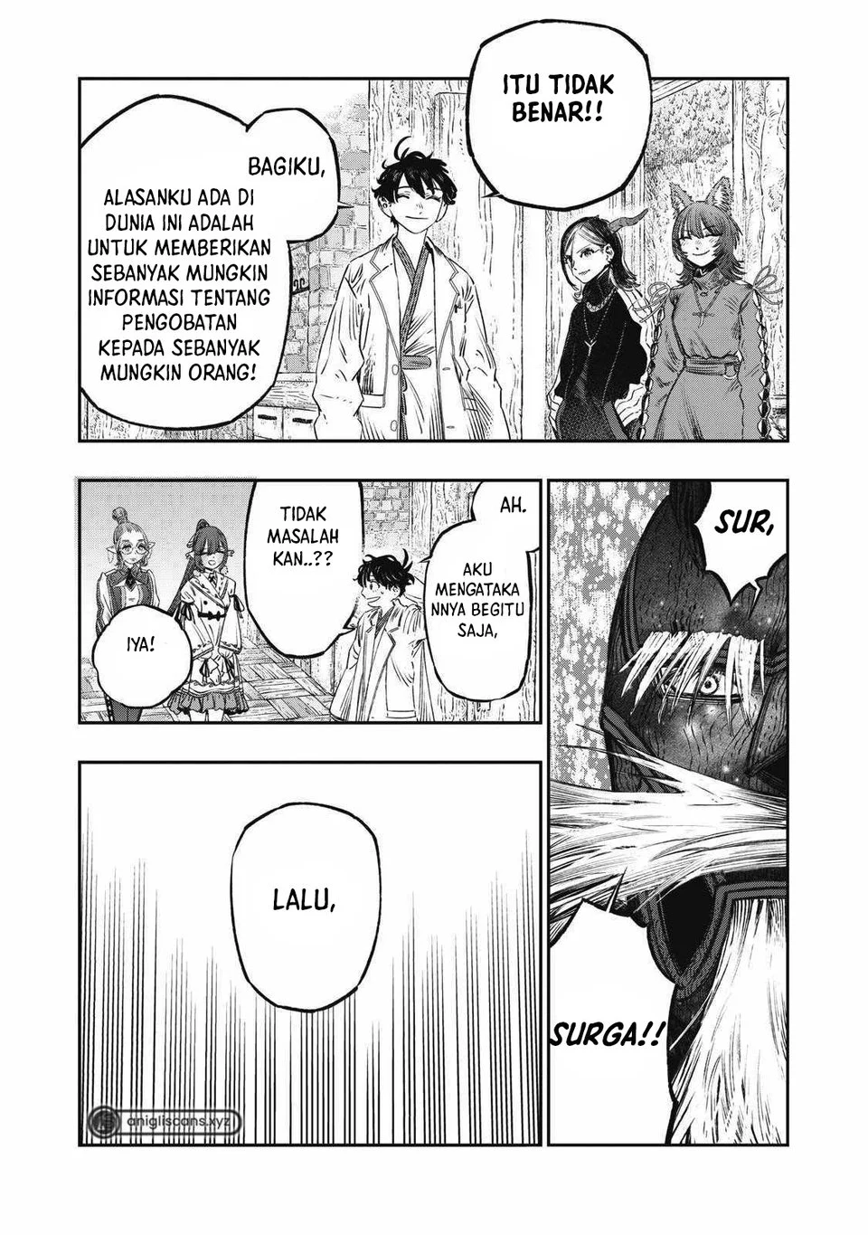 Koudou ni Hattatsu Shita Igaku wa Mahou to Kubetsu ga Tsukanai (THE ISEKAI DOCTOR) Chapter 22 Gambar 41