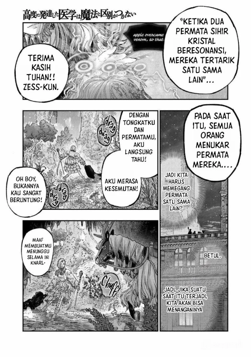 Manga Koudou ni Hattatsu Shita Igaku wa Mahou to Kubetsu ga Tsukanai (THE ISEKAI DOCTOR) Chapter 26 gambar 2