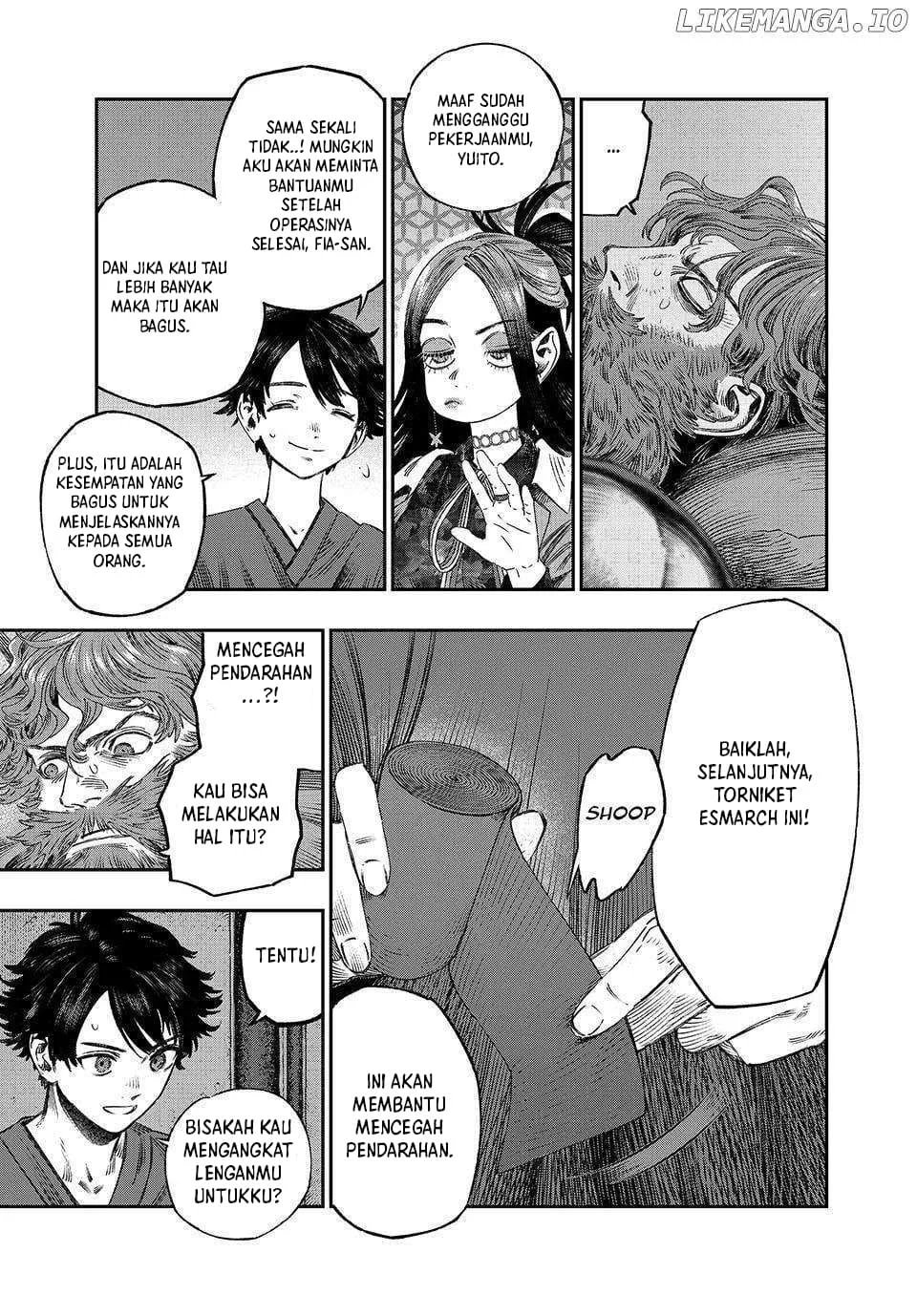 Koudou ni Hattatsu Shita Igaku wa Mahou to Kubetsu ga Tsukanai (THE ISEKAI DOCTOR) Chapter 33 Gambar 13