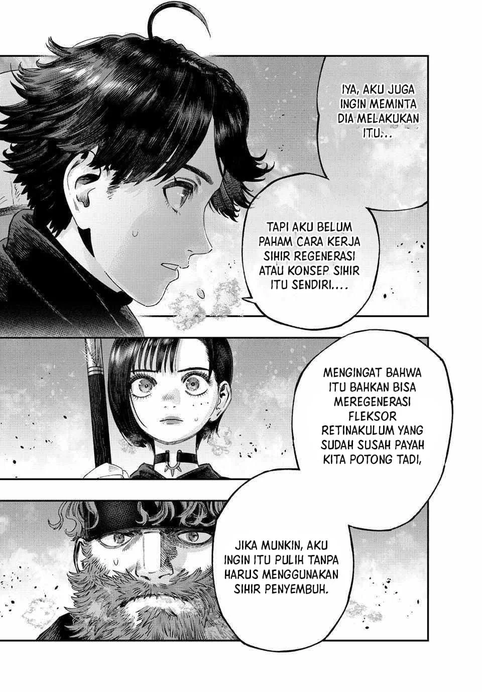 Koudou ni Hattatsu Shita Igaku wa Mahou to Kubetsu ga Tsukanai (THE ISEKAI DOCTOR) Chapter 34 Gambar 32