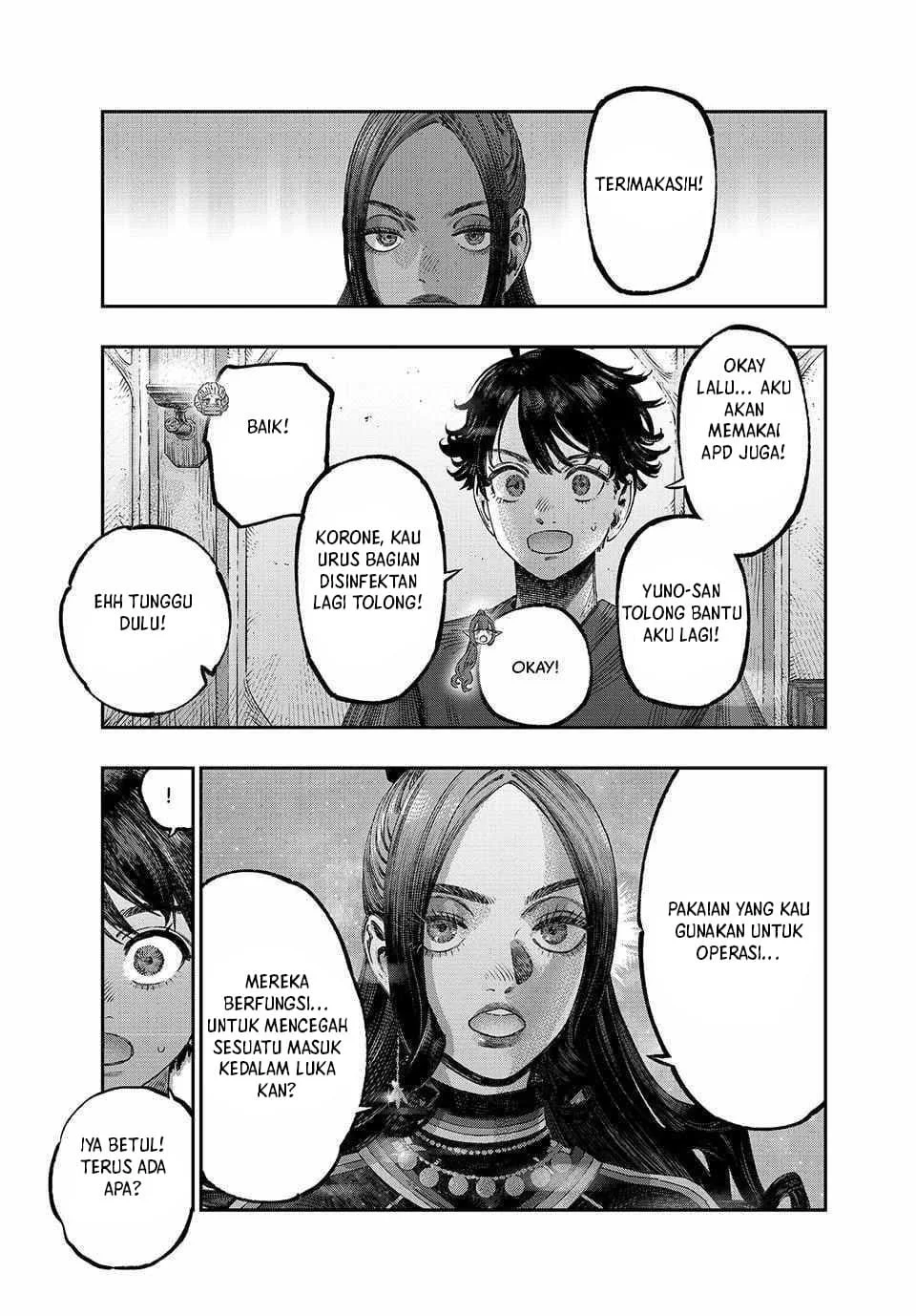 Koudou ni Hattatsu Shita Igaku wa Mahou to Kubetsu ga Tsukanai (THE ISEKAI DOCTOR) Chapter 36 Gambar 11