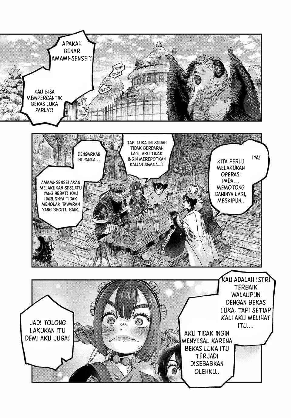 Koudou ni Hattatsu Shita Igaku wa Mahou to Kubetsu ga Tsukanai (THE ISEKAI DOCTOR) Chapter 36 Gambar 3