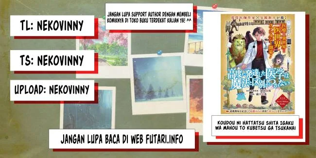 Komik Koudou ni Hattatsu Shita Igaku wa Mahou to Kubetsu ga Tsukanai (THE ISEKAI DOCTOR) Chapter 7 gambar 1