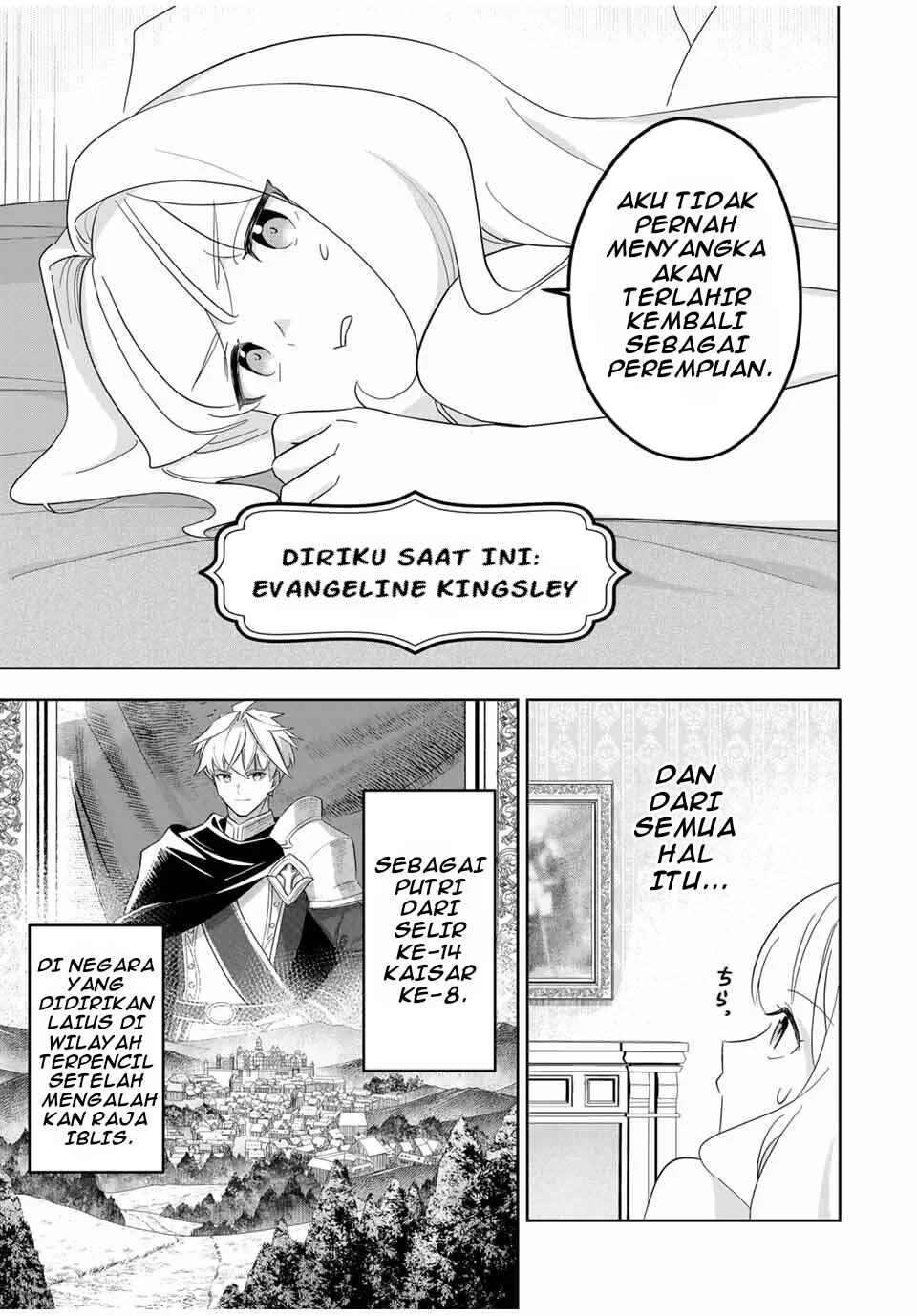 Koujo Tensei: Densetsu no Dai Madoushi (♂), Hime Kishi to Narite Densetsu no Reijou Kishidan o Tsukuri Musou Suru Chapter 1 Gambar 24