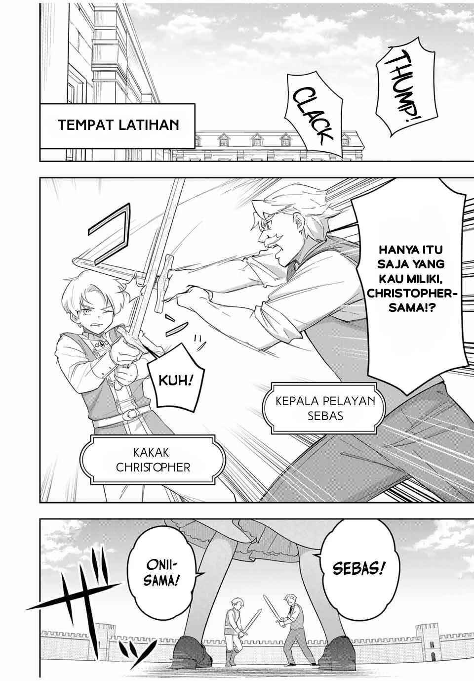 Koujo Tensei: Densetsu no Dai Madoushi (♂), Hime Kishi to Narite Densetsu no Reijou Kishidan o Tsukuri Musou Suru Chapter 1 Gambar 35