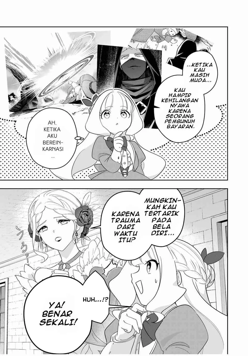 Koujo Tensei: Densetsu no Dai Madoushi (♂), Hime Kishi to Narite Densetsu no Reijou Kishidan o Tsukuri Musou Suru Chapter 1 Gambar 40