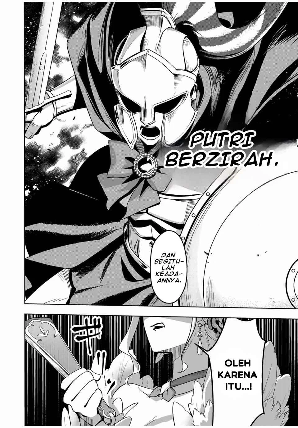 Koujo Tensei: Densetsu no Dai Madoushi (♂), Hime Kishi to Narite Densetsu no Reijou Kishidan o Tsukuri Musou Suru Chapter 1 Gambar 43