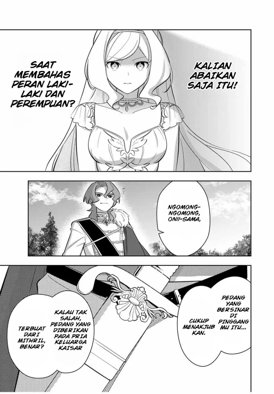 Koujo Tensei: Densetsu no Dai Madoushi (♂), Hime Kishi to Narite Densetsu no Reijou Kishidan o Tsukuri Musou Suru Chapter 3 Gambar 21