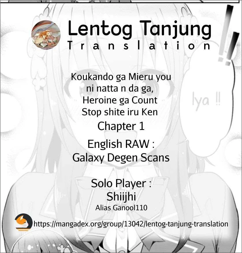 Koukando ga Mieru you ni natta n da ga, Heroine ga Count Stop shite iru Ken Chapter 1 Gambar 37